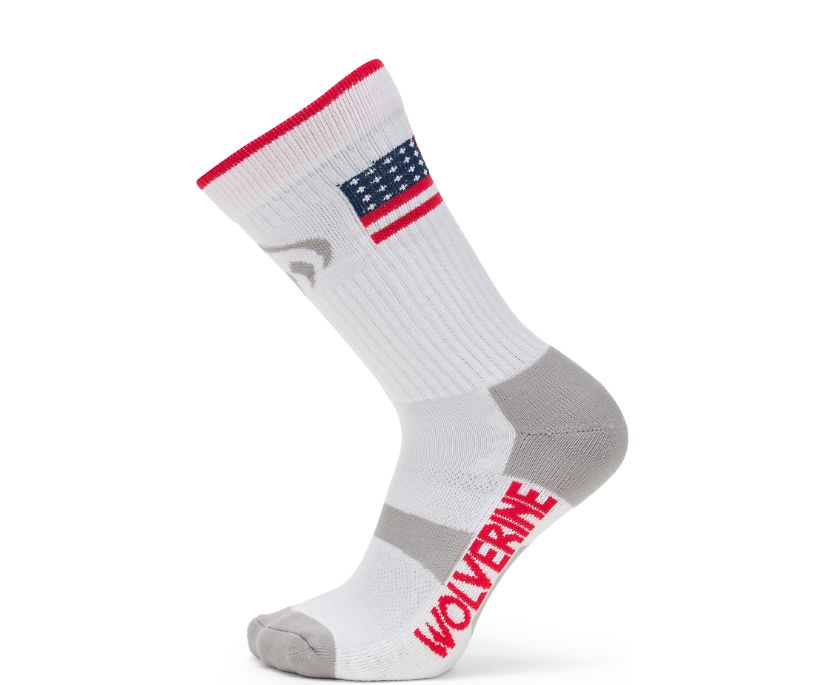 Wolverine 2-PK. Ramparts Strumpor Herr Vita | ZKA906523
