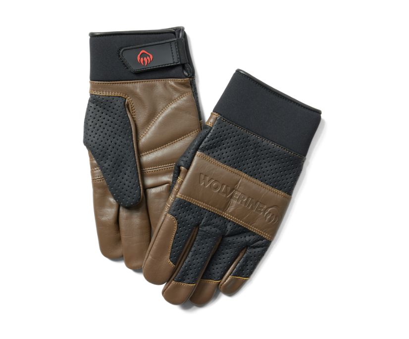 Wolverine Dusty 2.0 Gloves Handskar Herr Svarta Bruna | GHQ573620