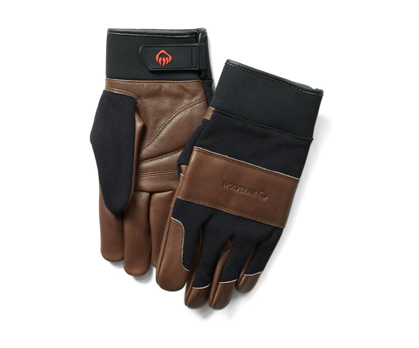 Wolverine Dusty Handskar Herr Bruna Svarta | GKR641302