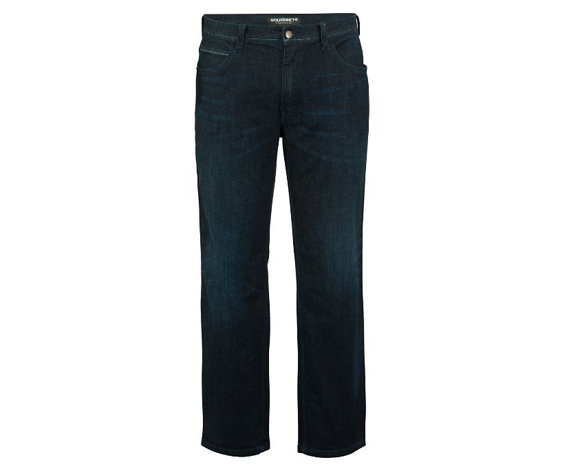 Wolverine Flame Resistant Stretch Denim Byxor Herr Tvätt | NCV243951