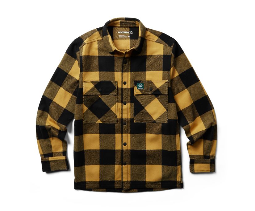 Wolverine Forge Flannel Övertröja Herr Gula | RPB186973