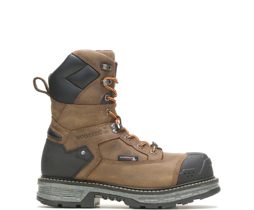 Wolverine Hellcat UltraSpring Heavy Duty 8 CarbonMAX Arbetskängor Herr Bruna | HLX907241