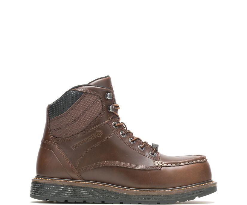 Wolverine Hellcat UltraSpring Moc Tå Kilklack 6 Arbetskängor Herr Kaffe | SOA387029