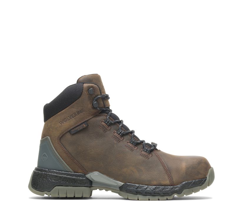 Wolverine I 90 Rush CarbonMAX 6 Arbetskängor Herr Bruna | FGY074295