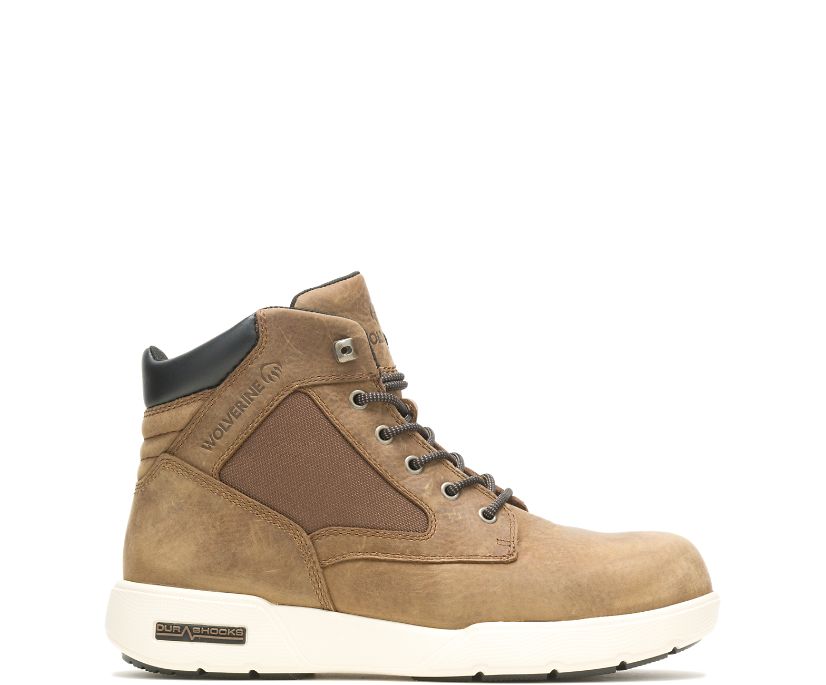 Wolverine Kickstart DuraShocks FX 6 Arbetskängor Herr Bruna | FHC452736