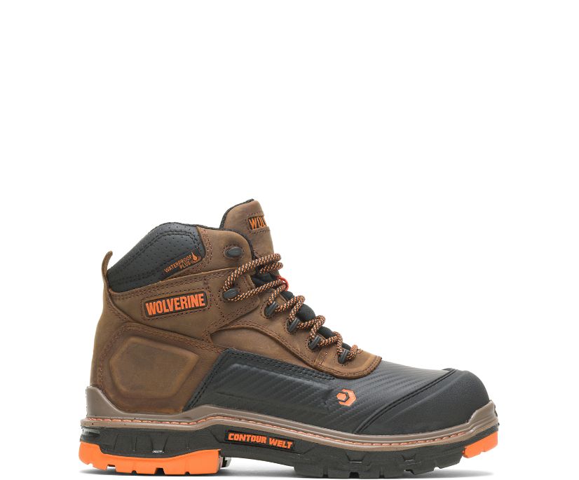 Wolverine Overpass CarbonMAX 6 Arbetskängor Herr Bruna | CNO104659