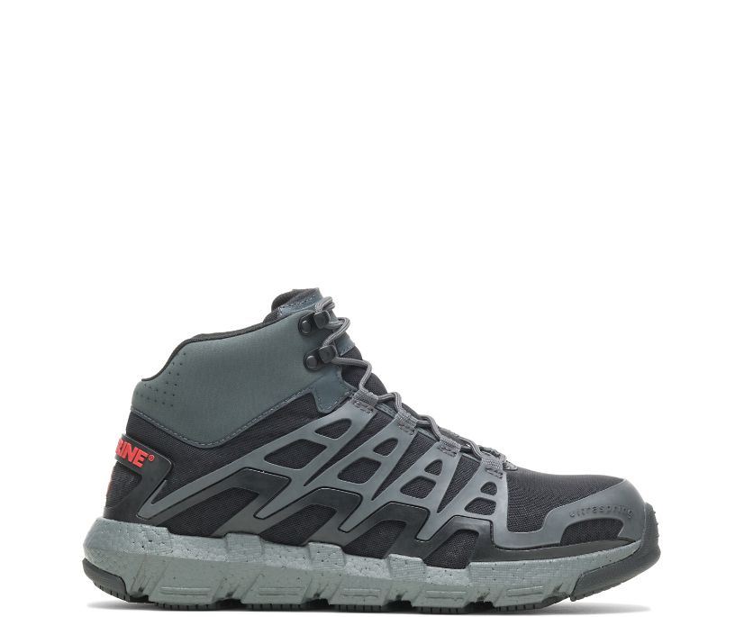 Wolverine Rev Vent UltraSpring DuraShocks CarbonMAX Arbetskängor Herr Mörkgrå | VJG462170
