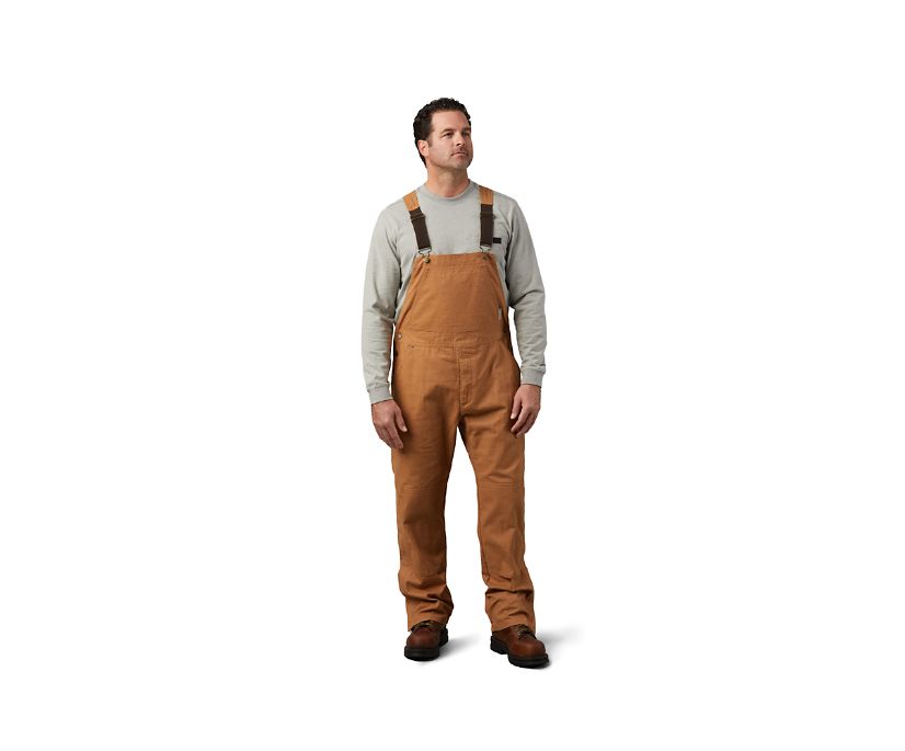 Wolverine Sawmill Duck Bib Overalls Overaller Herr Kaffe | JOB368029