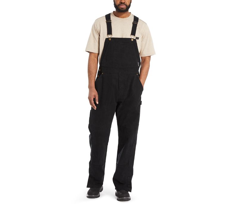 Wolverine Sawmill Duck Bib Overalls Overaller Herr Svarta | KWI819354