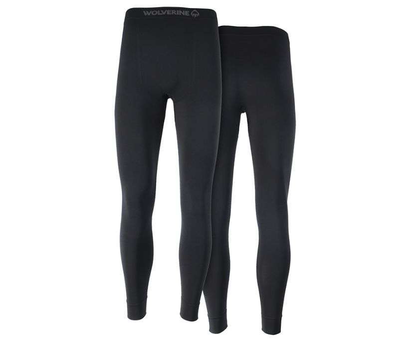 Wolverine Seamless Baselayer Bottom Byxor Herr Svarta | NKA654872