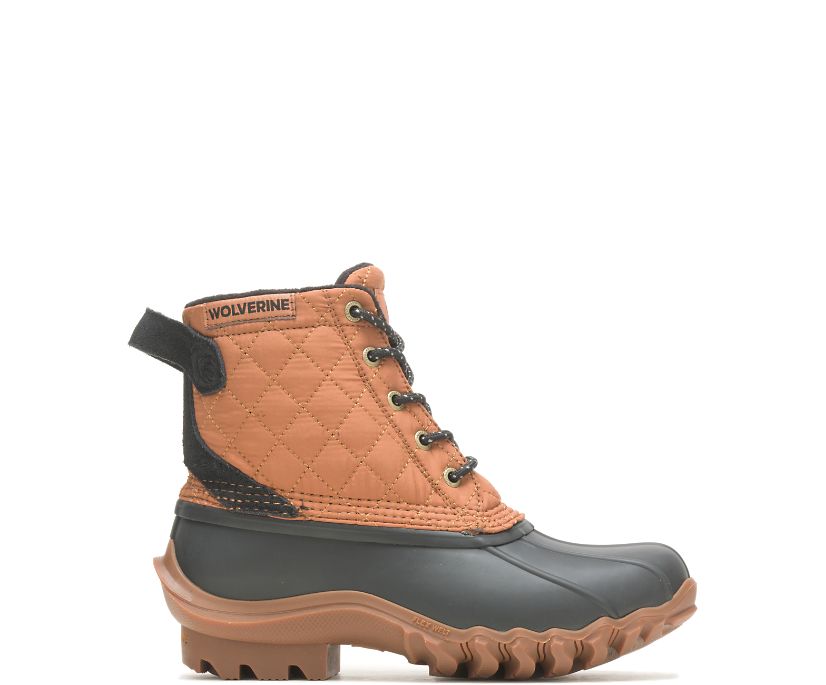 Wolverine Torrent Quiltad Ankstövlar Dam Svarta | QWJ401325