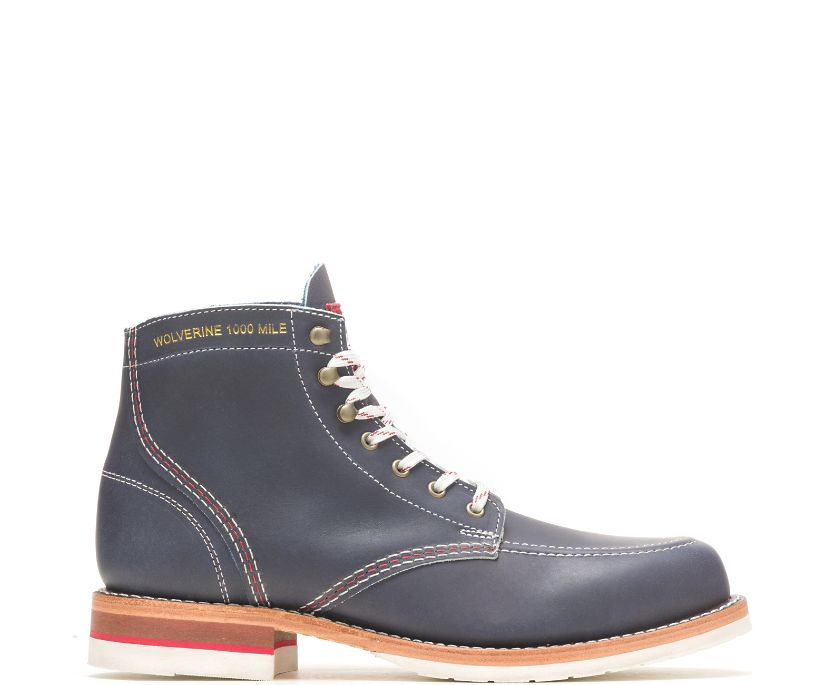 Wolverine x Rawlings Americana Edition 100 Mile Stövlar Herr Mörkblå | BIP273680